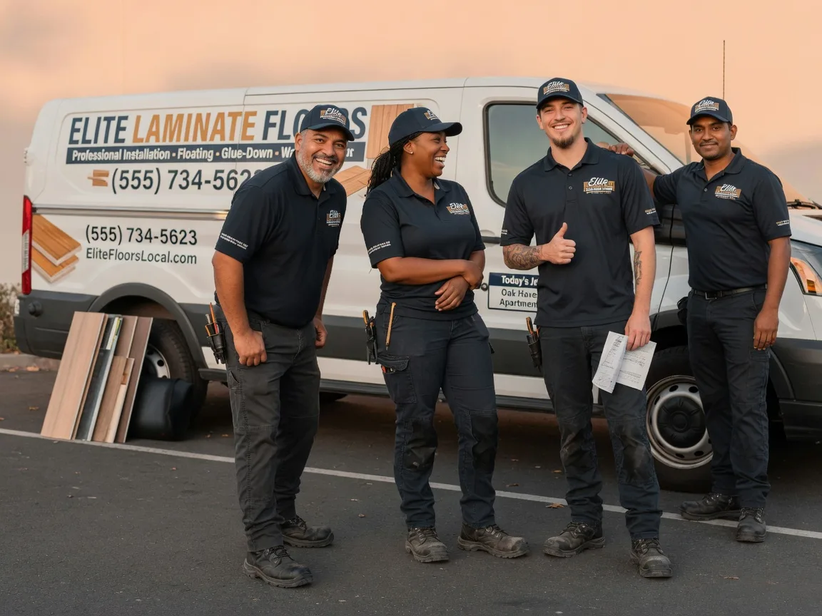 Laminate flooring installation company in Baroda, MI